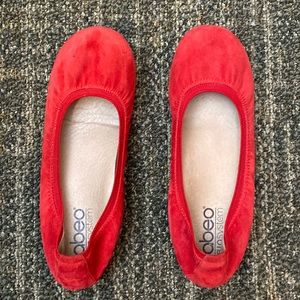 Abeo bio system suede Tia flats 7